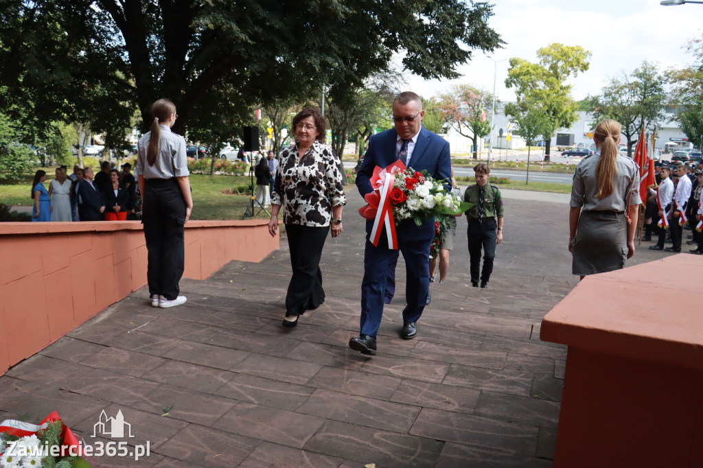Fotorelacja: 86. rocznica wybuchu II wojny światowej w Zawierciu