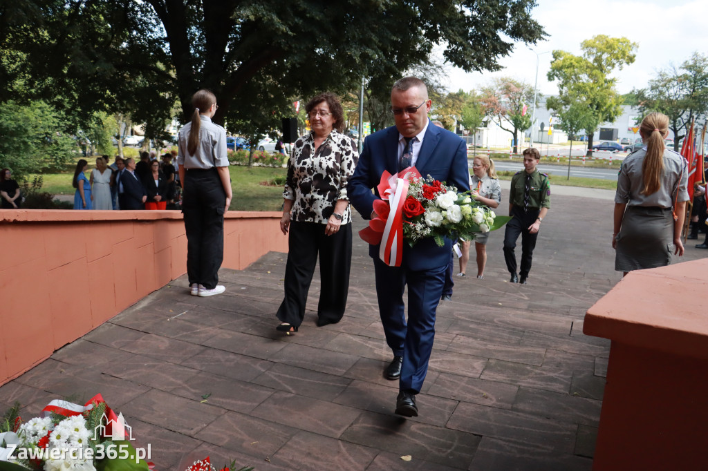 Fotorelacja: 86. rocznica wybuchu II wojny światowej w Zawierciu