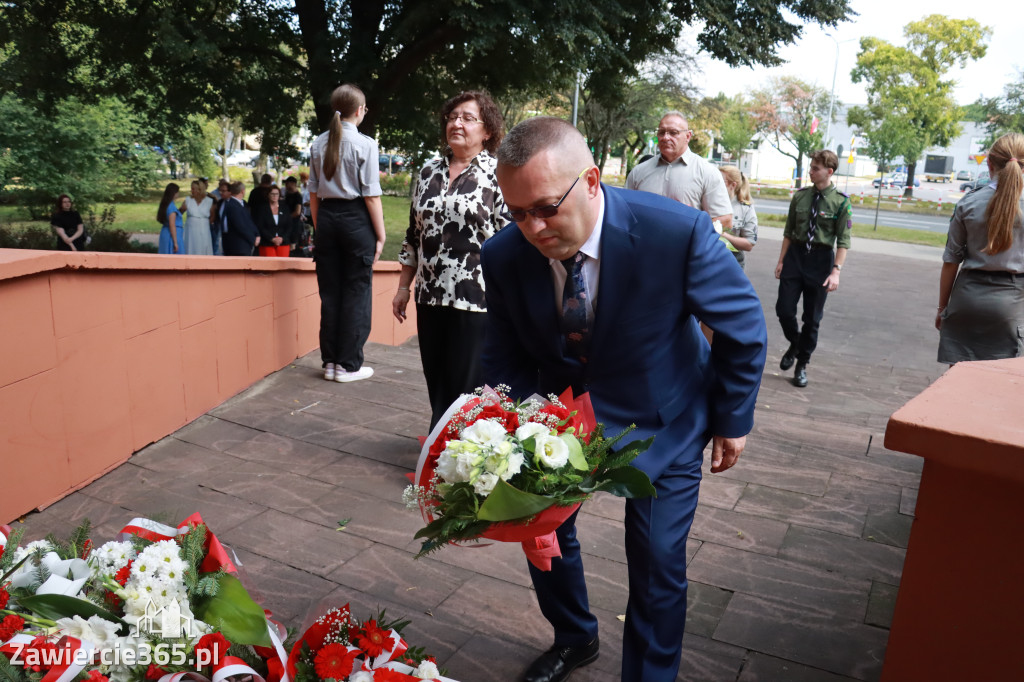 Fotorelacja: 86. rocznica wybuchu II wojny światowej w Zawierciu