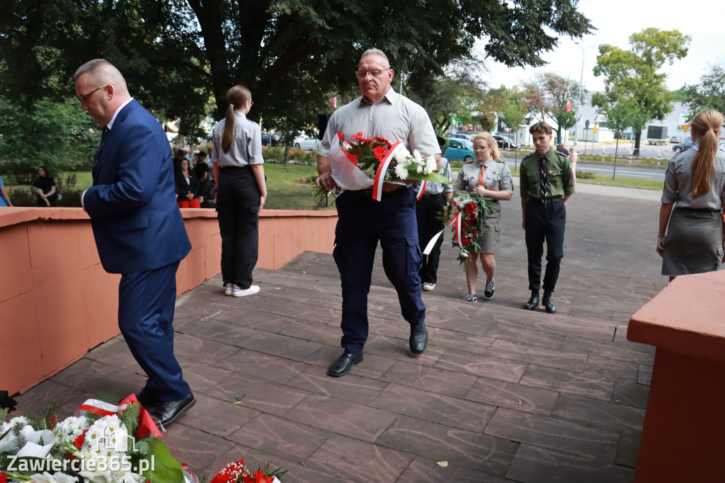 Fotorelacja: 86. rocznica wybuchu II wojny światowej w Zawierciu