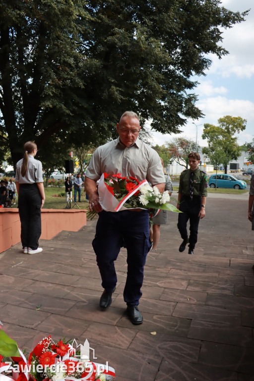 Fotorelacja: 86. rocznica wybuchu II wojny światowej w Zawierciu