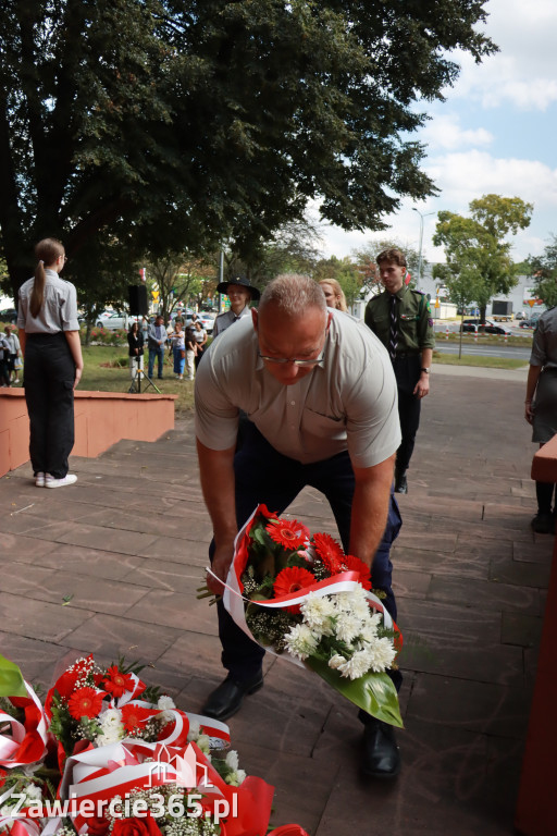 Fotorelacja: 86. rocznica wybuchu II wojny światowej w Zawierciu