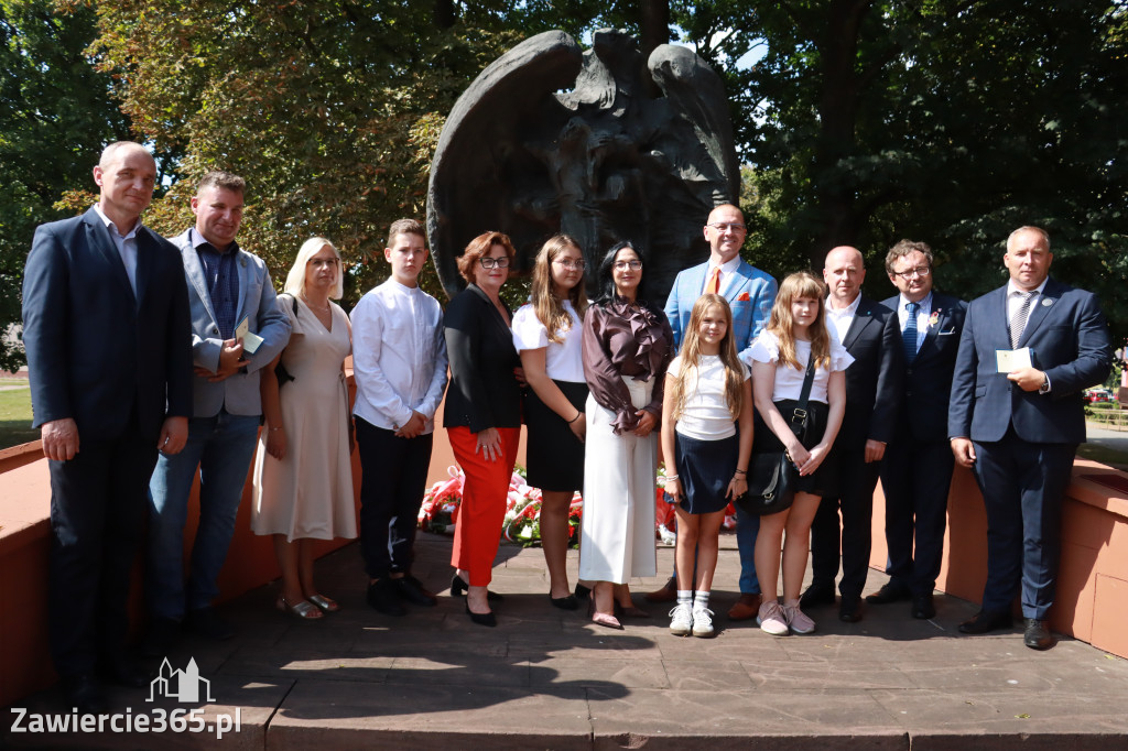 Fotorelacja: 86. rocznica wybuchu II wojny światowej w Zawierciu