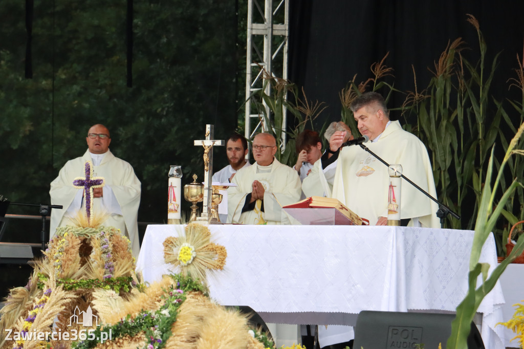 Fotorelacja I: XXVI Dożynki Powiatowo -Gminne w Łazach
