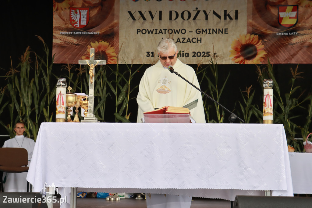 Fotorelacja I: XXVI Dożynki Powiatowo -Gminne w Łazach