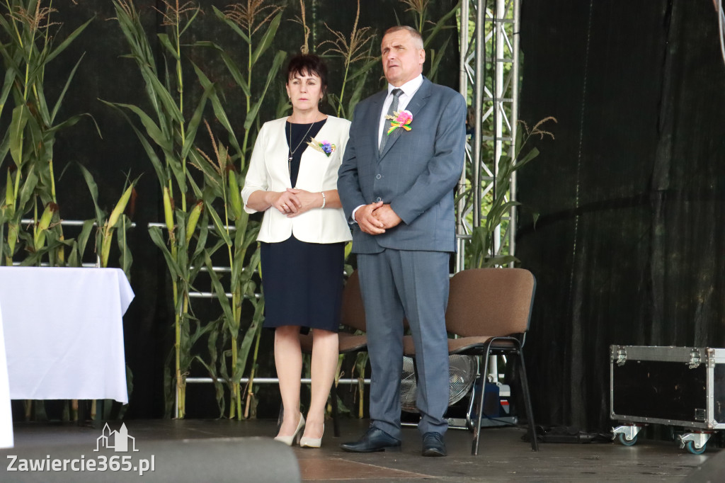Fotorelacja I: XXVI Dożynki Powiatowo -Gminne w Łazach