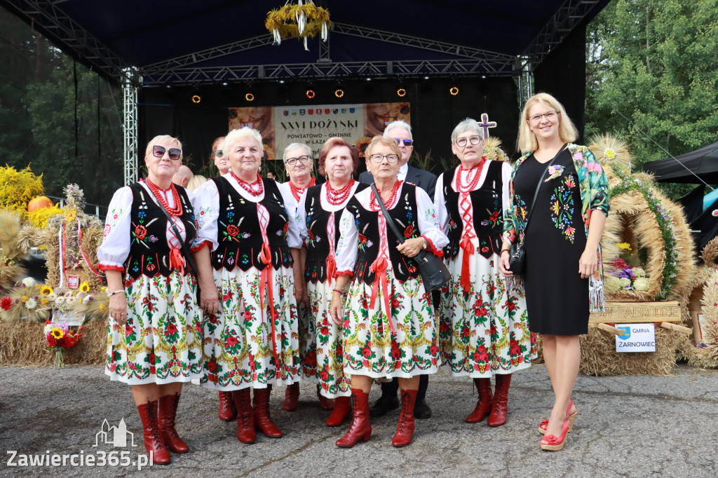 Fotorelacja I: XXVI Dożynki Powiatowo -Gminne w Łazach