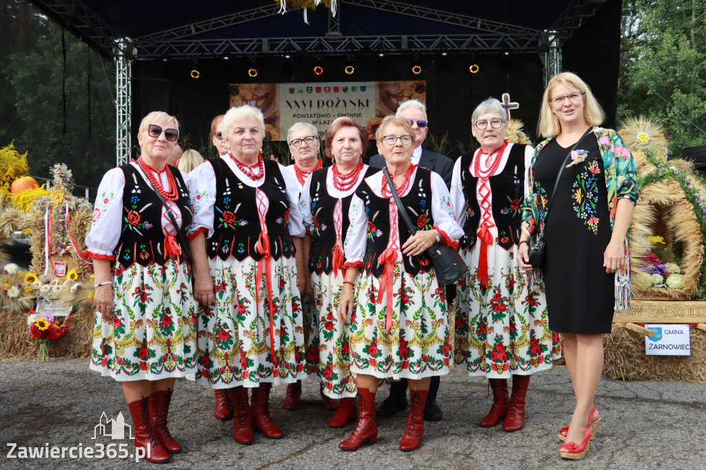 Fotorelacja I: XXVI Dożynki Powiatowo -Gminne w Łazach