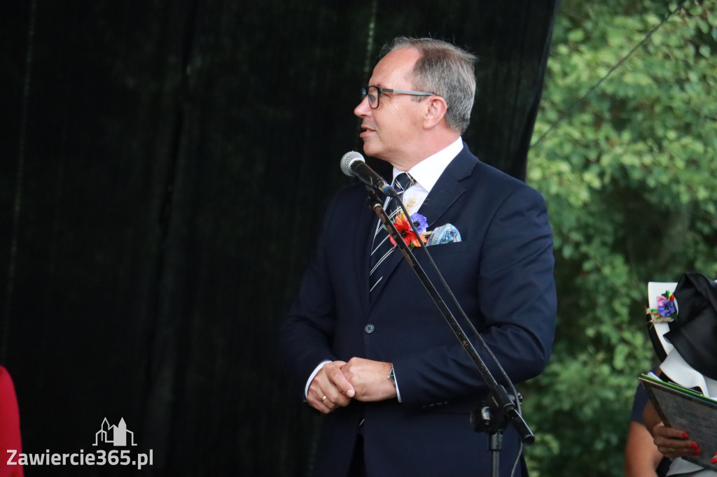 Fotorelacja I: XXVI Dożynki Powiatowo -Gminne w Łazach