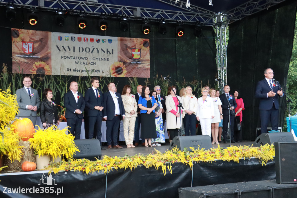 Fotorelacja I: XXVI Dożynki Powiatowo -Gminne w Łazach