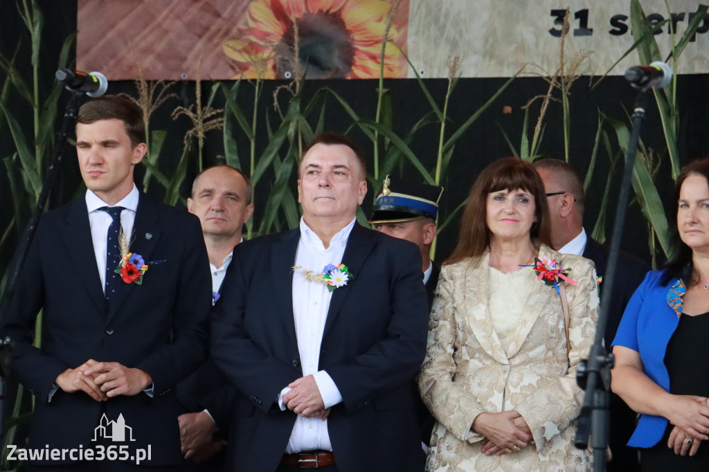 Fotorelacja I: XXVI Dożynki Powiatowo -Gminne w Łazach