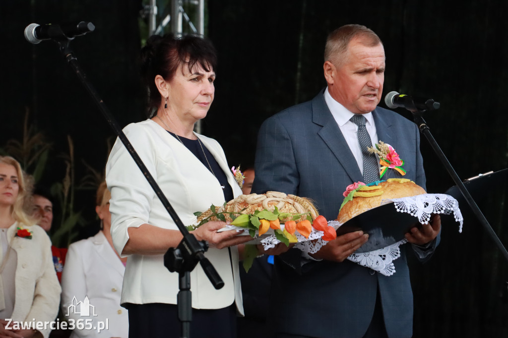 Fotorelacja I: XXVI Dożynki Powiatowo -Gminne w Łazach