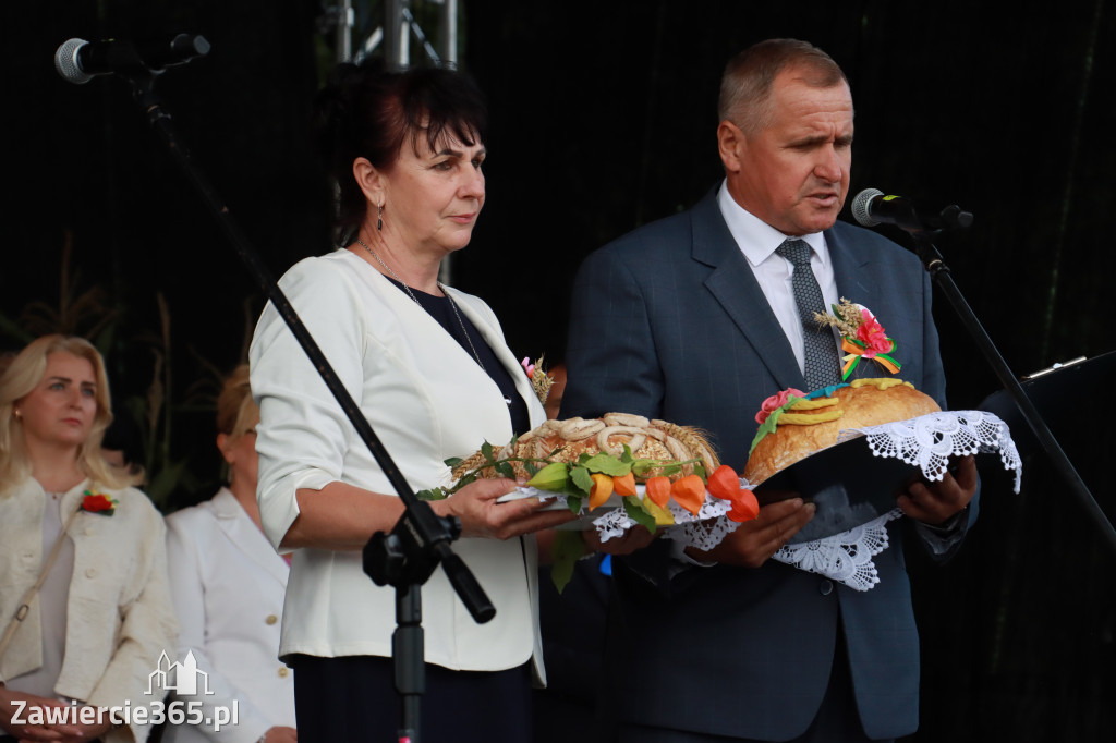 Fotorelacja I: XXVI Dożynki Powiatowo -Gminne w Łazach