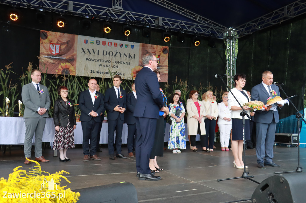 Fotorelacja I: XXVI Dożynki Powiatowo -Gminne w Łazach