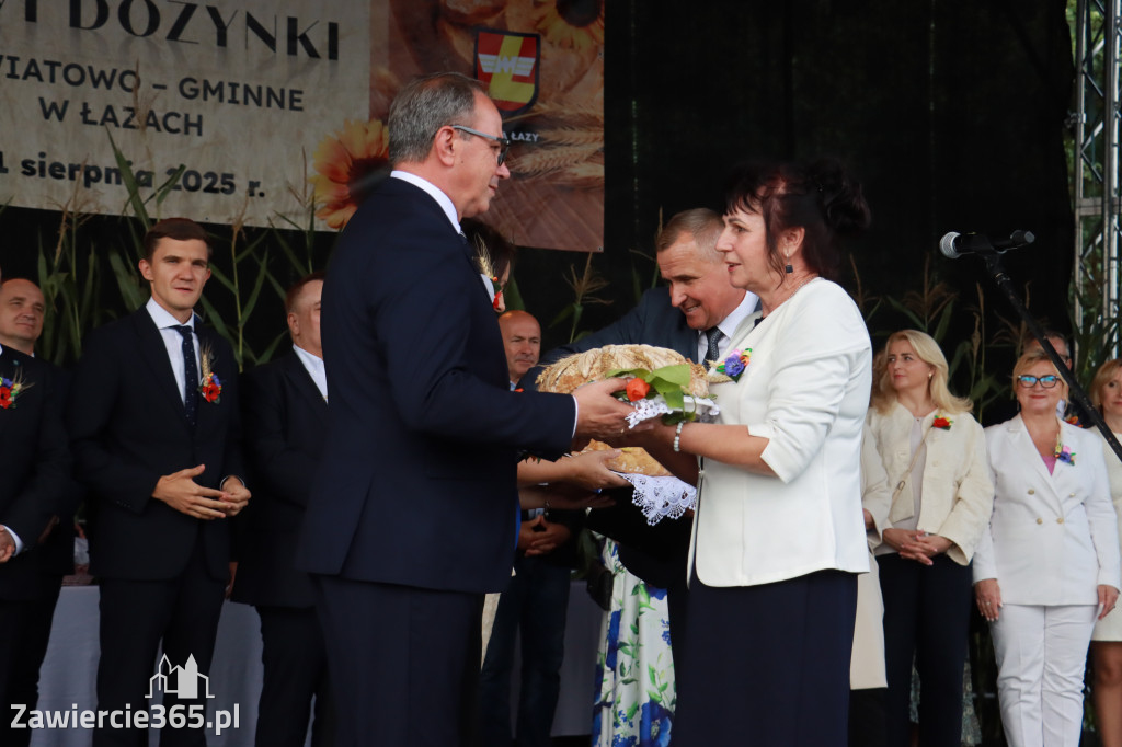 Fotorelacja I: XXVI Dożynki Powiatowo -Gminne w Łazach