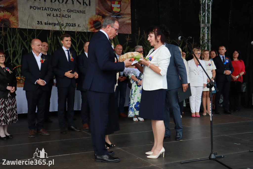 Fotorelacja I: XXVI Dożynki Powiatowo -Gminne w Łazach