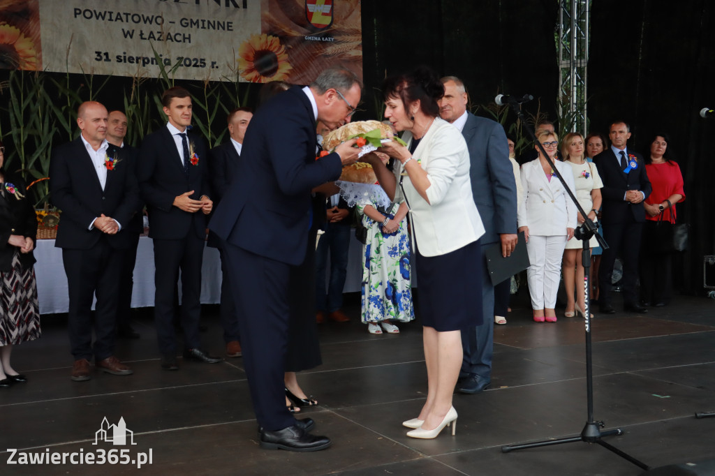 Fotorelacja I: XXVI Dożynki Powiatowo -Gminne w Łazach