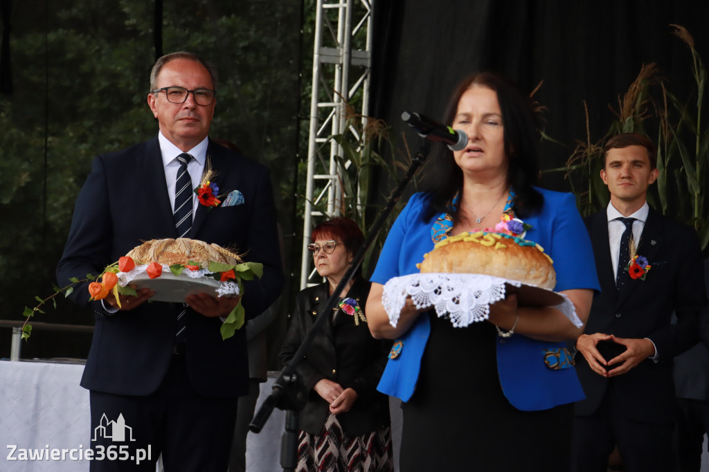 Fotorelacja I: XXVI Dożynki Powiatowo -Gminne w Łazach