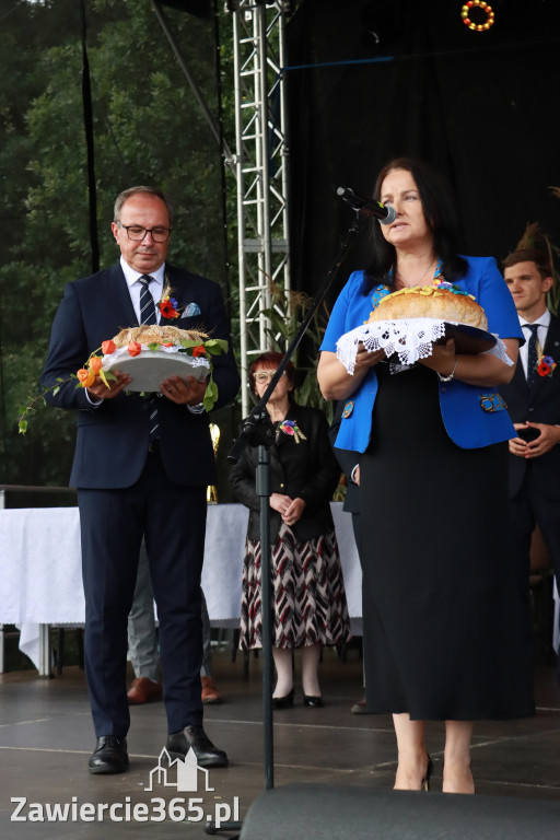 Fotorelacja I: XXVI Dożynki Powiatowo -Gminne w Łazach
