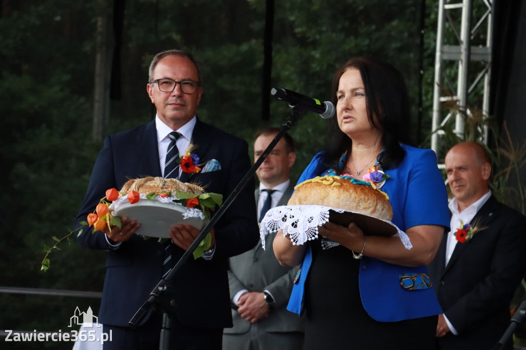 Fotorelacja I: XXVI Dożynki Powiatowo -Gminne w Łazach