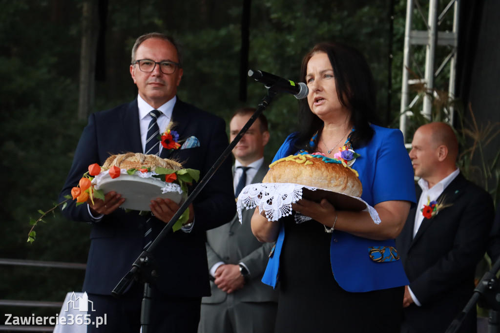 Fotorelacja I: XXVI Dożynki Powiatowo -Gminne w Łazach