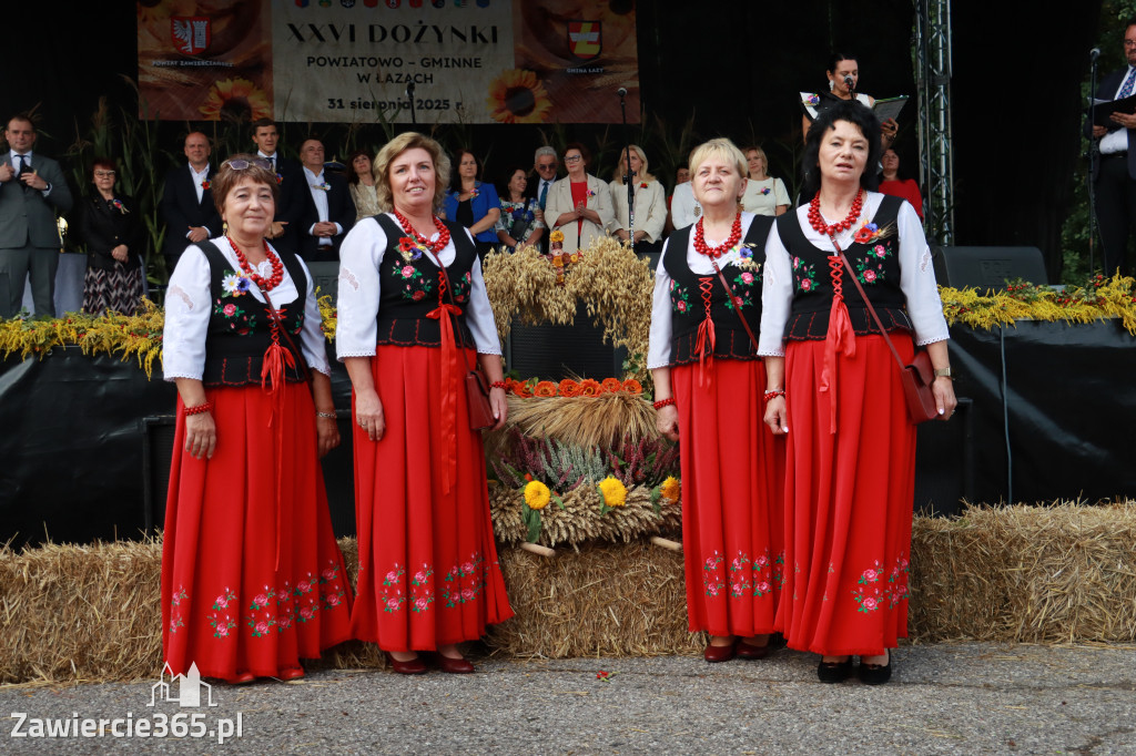 Fotorelacja I: XXVI Dożynki Powiatowo -Gminne w Łazach