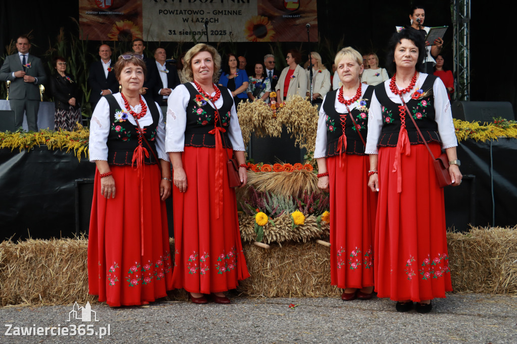 Fotorelacja I: XXVI Dożynki Powiatowo -Gminne w Łazach