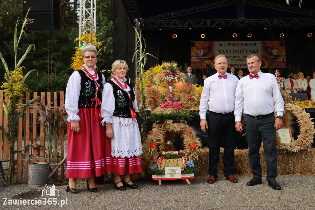 Fotorelacja I: XXVI Dożynki Powiatowo -Gminne w Łazach