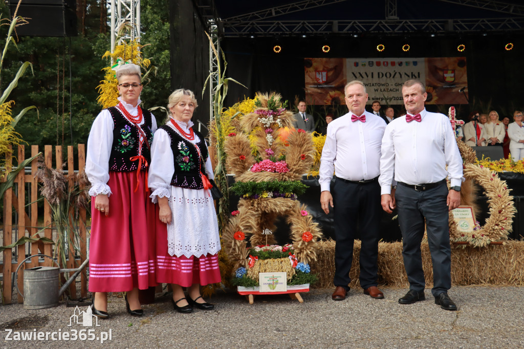Fotorelacja I: XXVI Dożynki Powiatowo -Gminne w Łazach