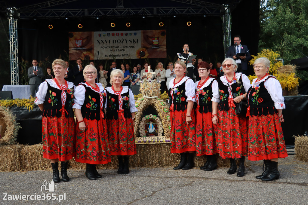 Fotorelacja I: XXVI Dożynki Powiatowo -Gminne w Łazach
