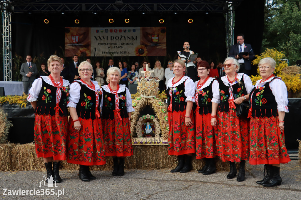 Fotorelacja I: XXVI Dożynki Powiatowo -Gminne w Łazach
