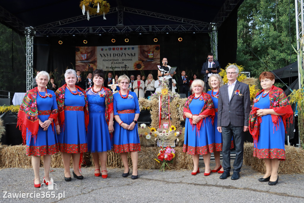 Fotorelacja I: XXVI Dożynki Powiatowo -Gminne w Łazach