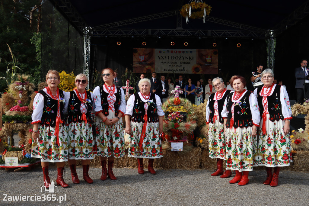 Fotorelacja I: XXVI Dożynki Powiatowo -Gminne w Łazach