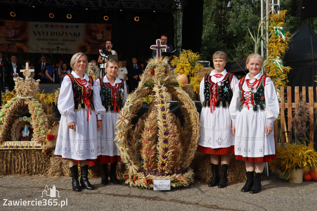 Fotorelacja I: XXVI Dożynki Powiatowo -Gminne w Łazach
