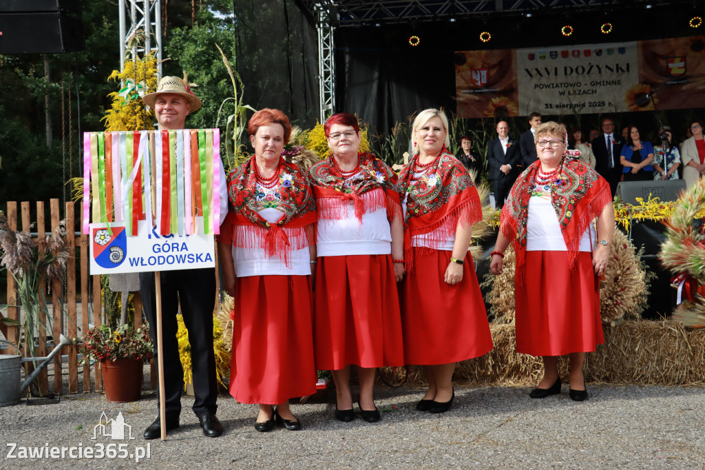 Fotorelacja I: XXVI Dożynki Powiatowo -Gminne w Łazach