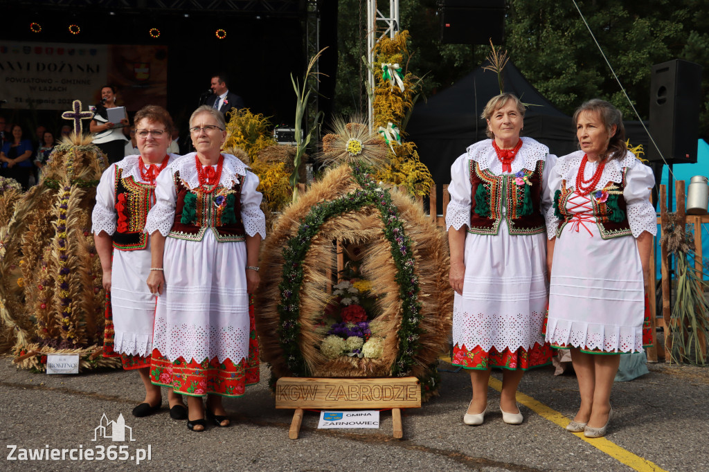 Fotorelacja I: XXVI Dożynki Powiatowo -Gminne w Łazach