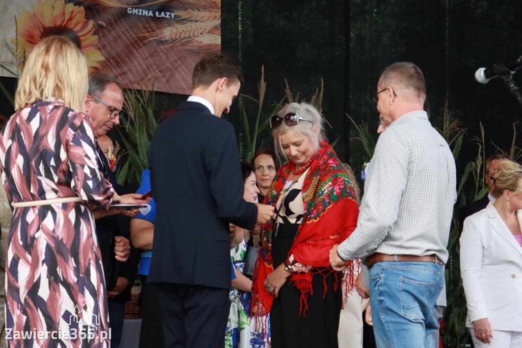 Fotorelacja I: XXVI Dożynki Powiatowo -Gminne w Łazach