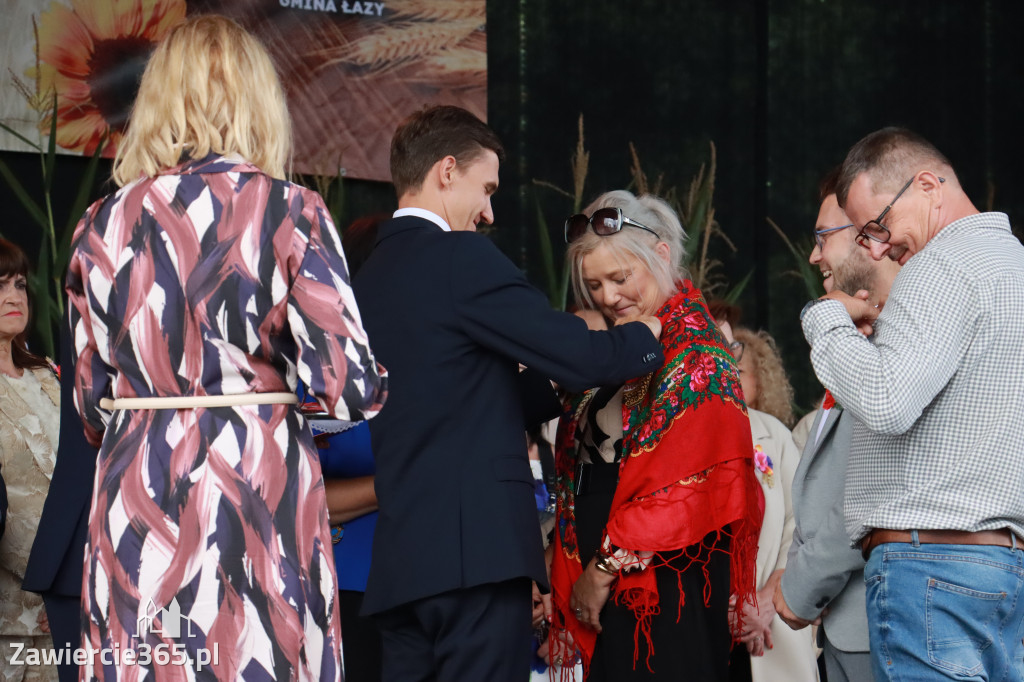 Fotorelacja I: XXVI Dożynki Powiatowo -Gminne w Łazach
