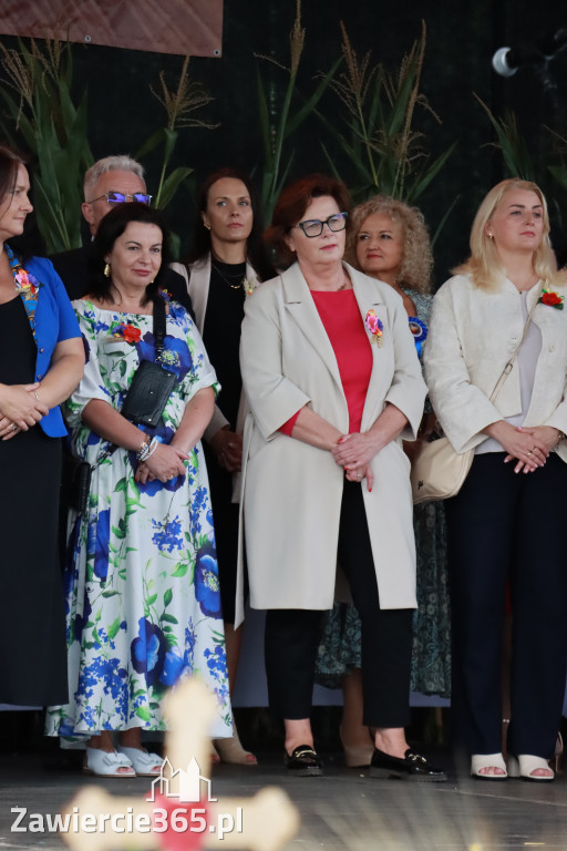 Fotorelacja I: XXVI Dożynki Powiatowo -Gminne w Łazach