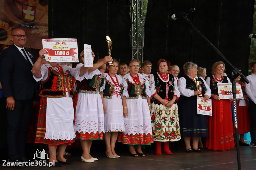Fotorelacja I: XXVI Dożynki Powiatowo -Gminne w Łazach