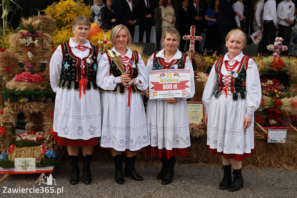 Fotorelacja I: XXVI Dożynki Powiatowo -Gminne w Łazach
