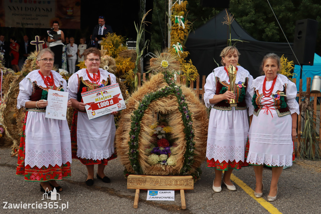 Fotorelacja I: XXVI Dożynki Powiatowo -Gminne w Łazach