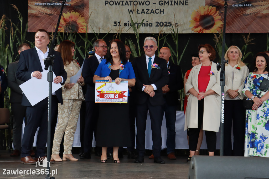 Fotorelacja I: XXVI Dożynki Powiatowo -Gminne w Łazach