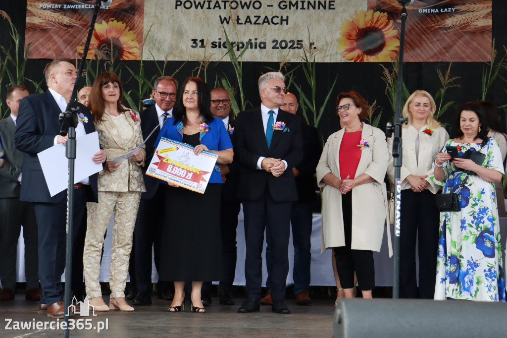 Fotorelacja I: XXVI Dożynki Powiatowo -Gminne w Łazach
