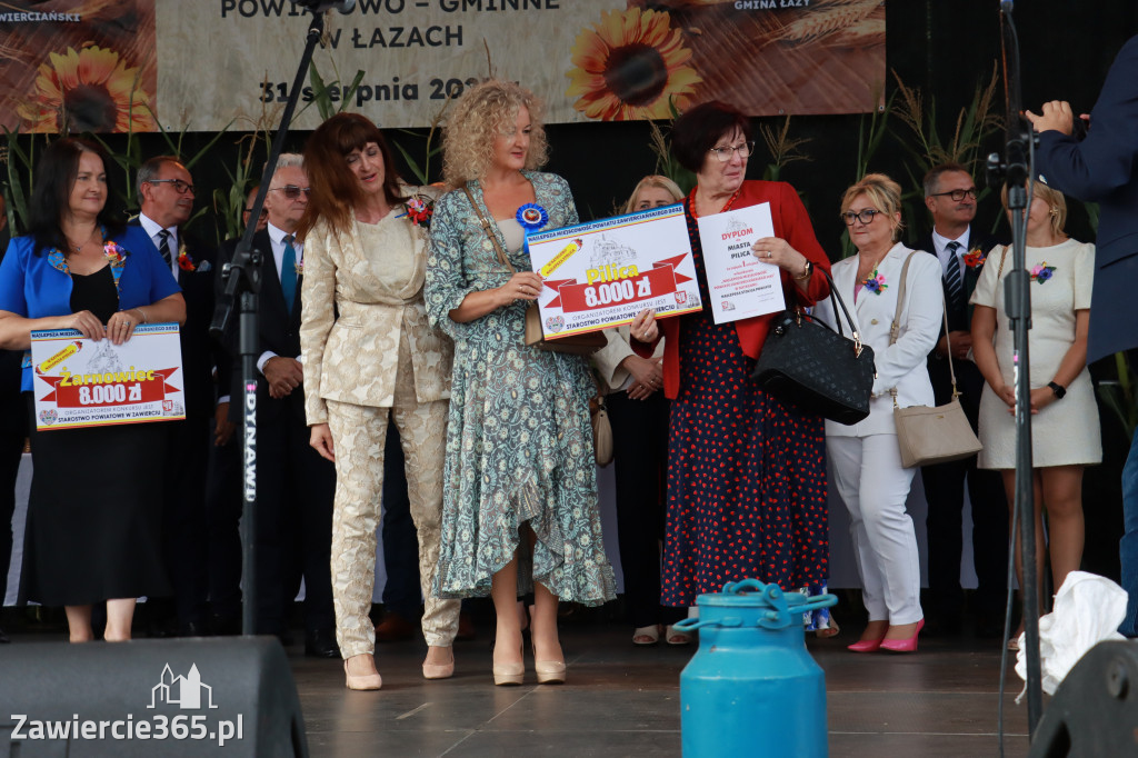 Fotorelacja I: XXVI Dożynki Powiatowo -Gminne w Łazach