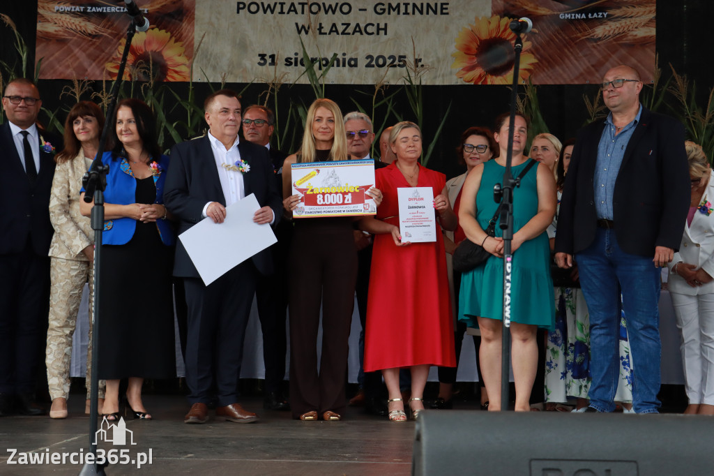 Fotorelacja I: XXVI Dożynki Powiatowo -Gminne w Łazach