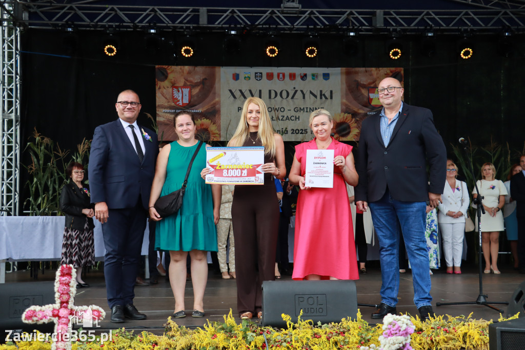 Fotorelacja I: XXVI Dożynki Powiatowo -Gminne w Łazach