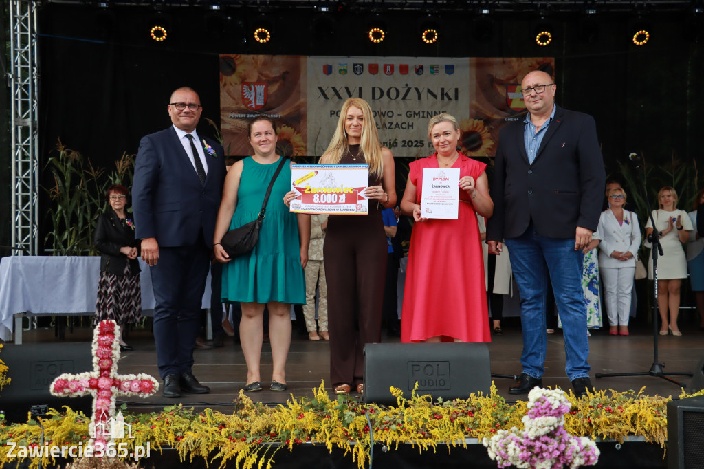 Fotorelacja I: XXVI Dożynki Powiatowo -Gminne w Łazach