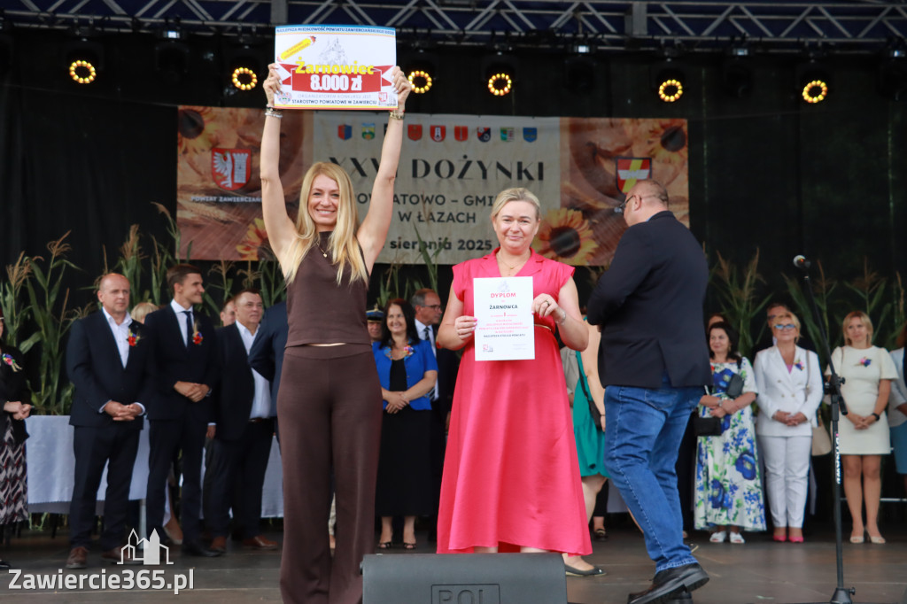 Fotorelacja I: XXVI Dożynki Powiatowo -Gminne w Łazach