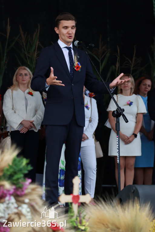 Fotorelacja I: XXVI Dożynki Powiatowo -Gminne w Łazach